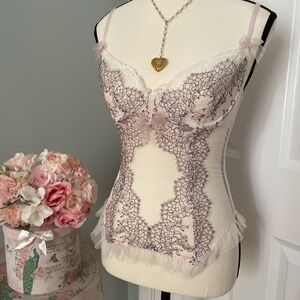Victorias Secret 2000s Y2K Coquette Corset size 34 C